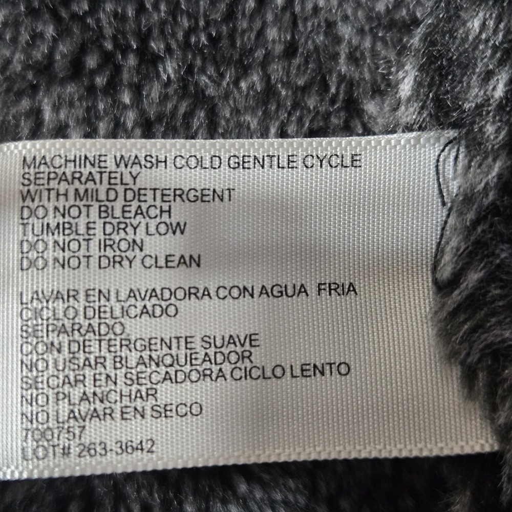 ST. JOHN'S BAY‎ WOMENS BROWN THICK FAUX SUEDE PARKA FAUX FUR LINED JACKET COAT L - Picture 8 of 12